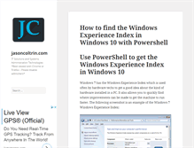 Tablet Screenshot of jasoncoltrin.com